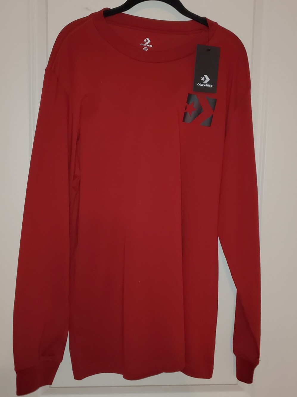 Converse Maroon Long Sleeve Shirt XL